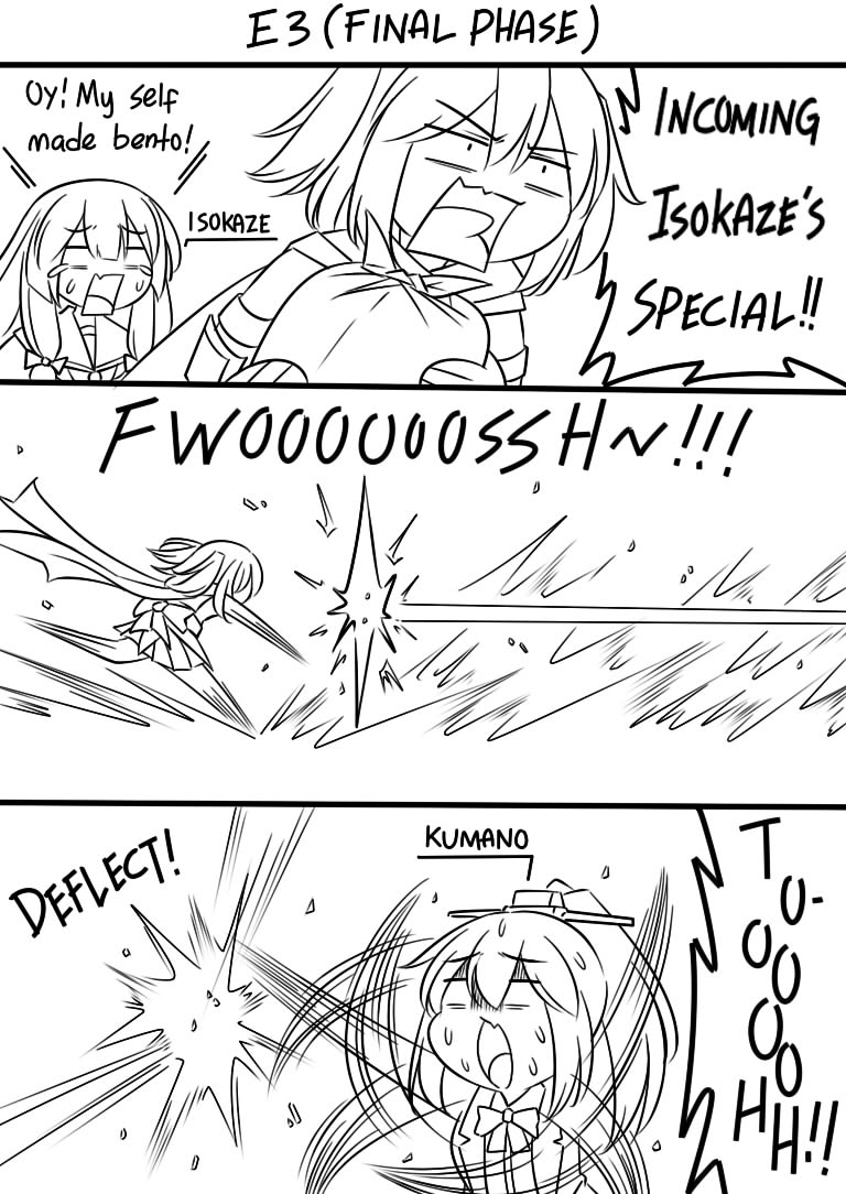 sendai, kumano, and isokaze (kantai collection) drawn by guin_guin