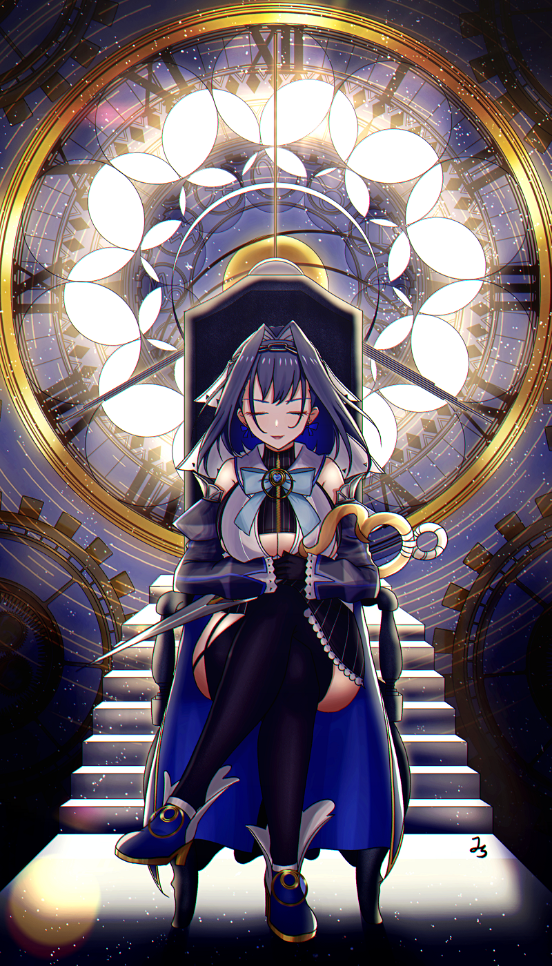 ouro kronii (hololive and 2 more) drawn by jungtong