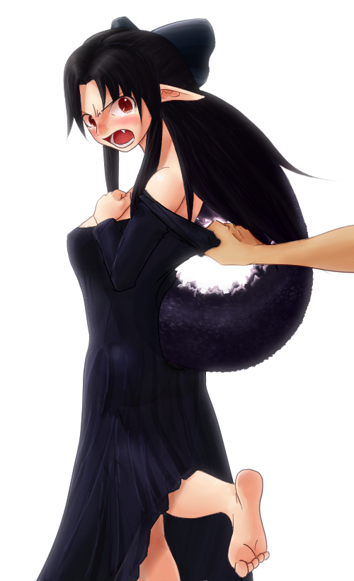 godzilla, white len, and gojiren (tsukihime and 3 more) drawn by hatsu_shin