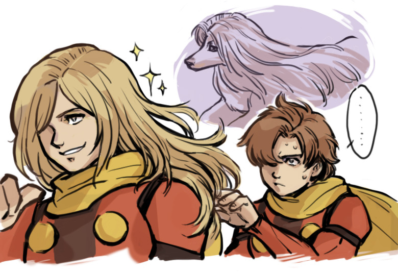 shimamura joe and jet link (cyborg 009) drawn by y3