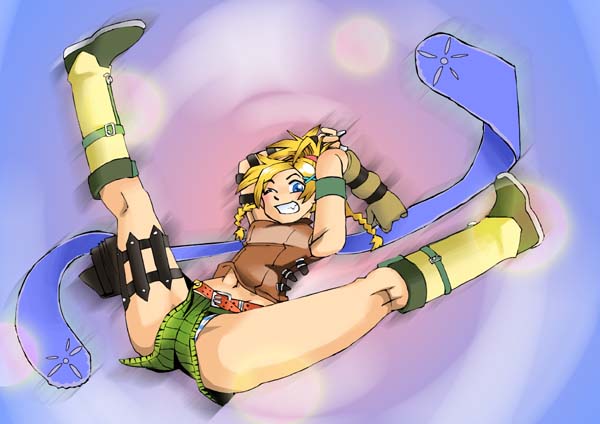 rikku (final fantasy and 1 more) drawn by onnaski