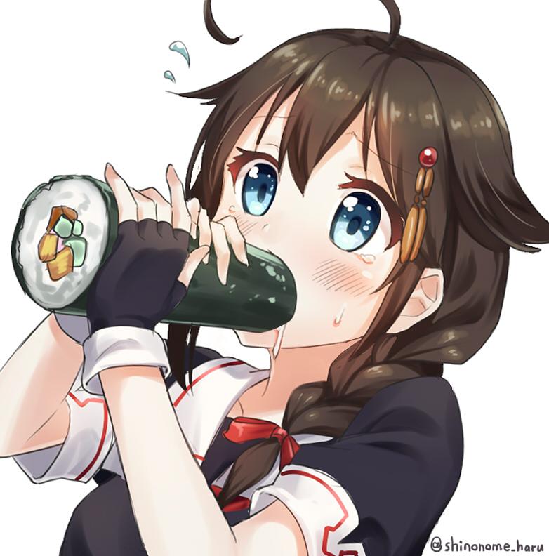 shigure and shigure kai ni (kantai collection) drawn by shinonome_haru