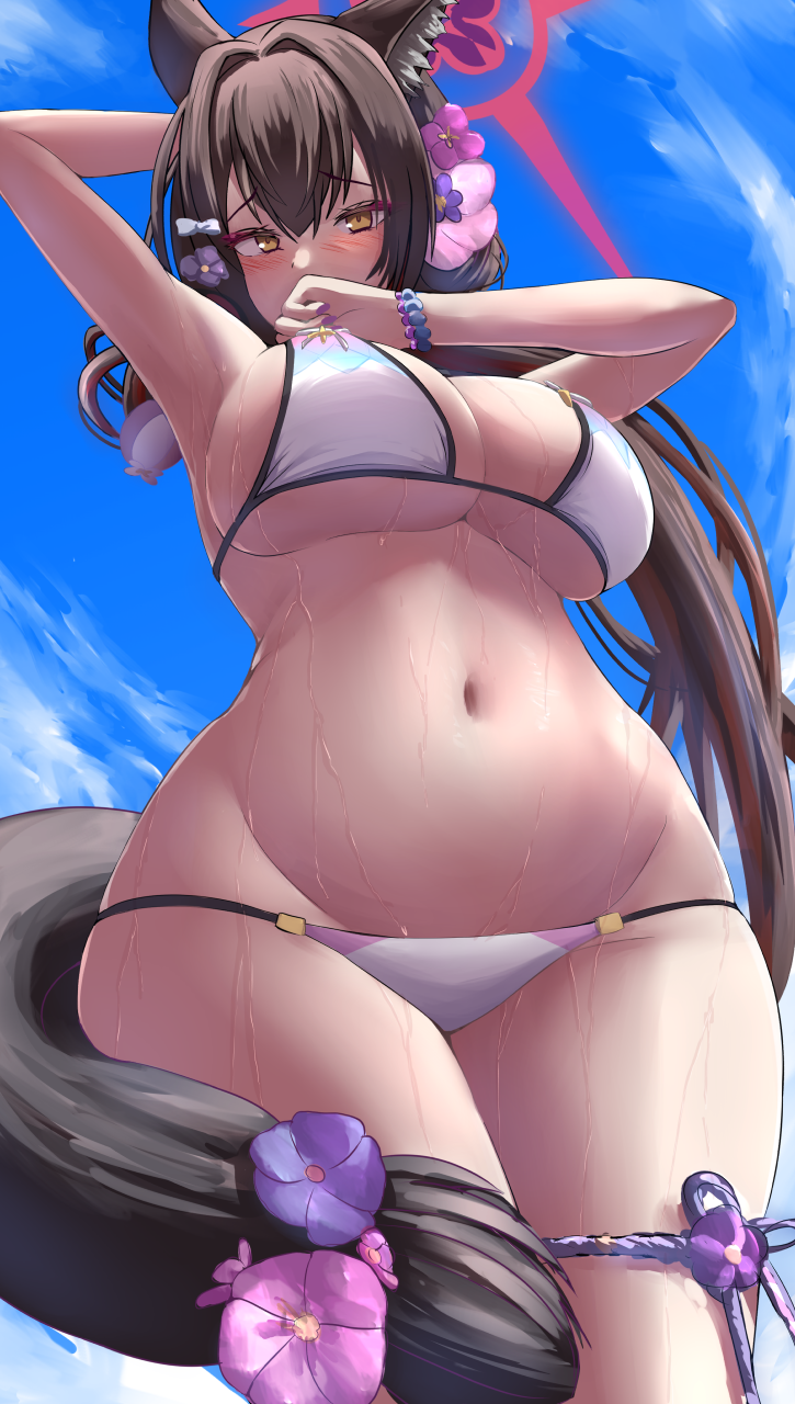 wakamo (blue archive) drawn by silver_bullet_(ecc12_8)