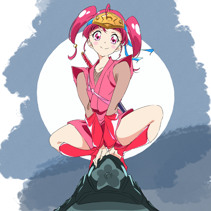 hoshina hikaru (precure and 1 more) drawn by umanosuke