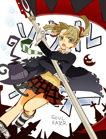 maka albarn, soul evans, and blair (soul eater) drawn by 01_0219