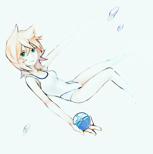 misty (pokemon and 1 more) drawn by nightk