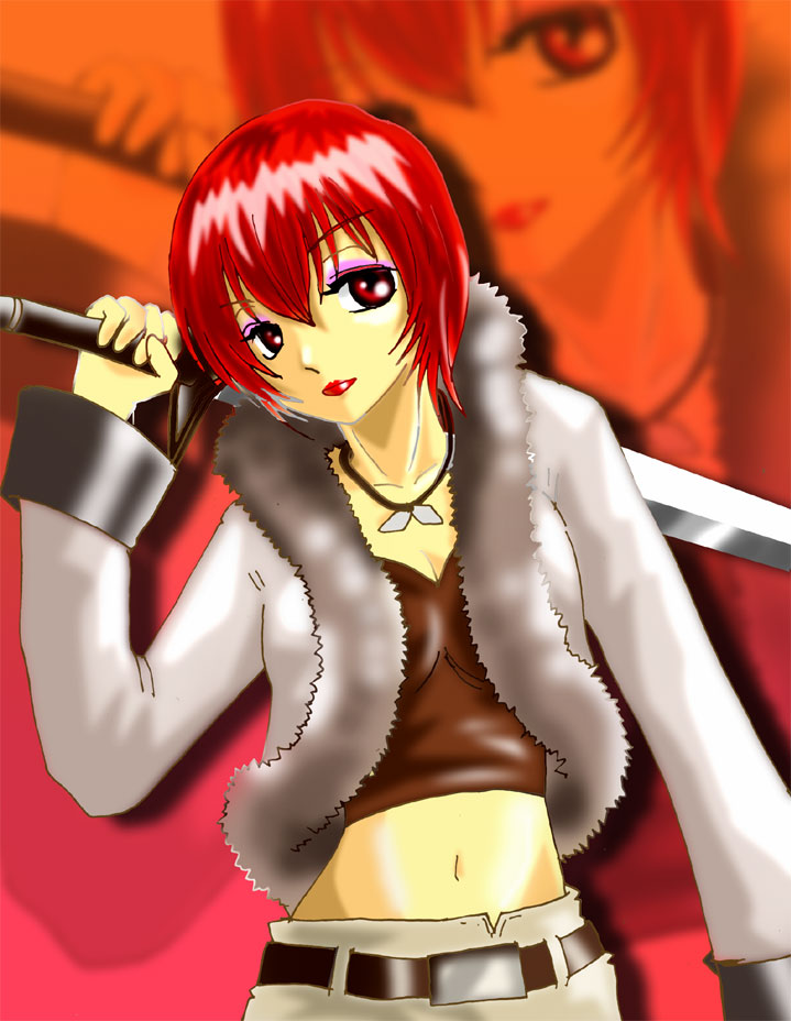 ameria (gensou suikoden and 1 more) drawn by kuroneko_koubou