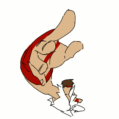 ryu, ken masters, blanka, and dhalsim (street fighter and 1 more) drawn by cypressdahlia