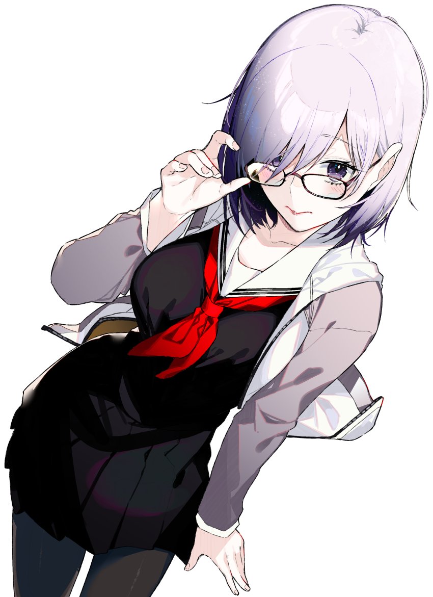 mash kyrielight (fate and 1 more) drawn by kayahara