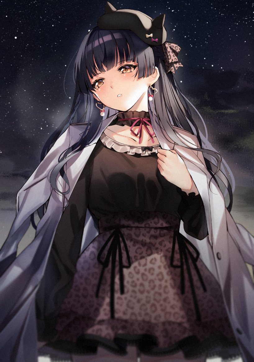 mayuzumi fuyuko (idolmaster and 1 more) drawn by orihi_chihiro