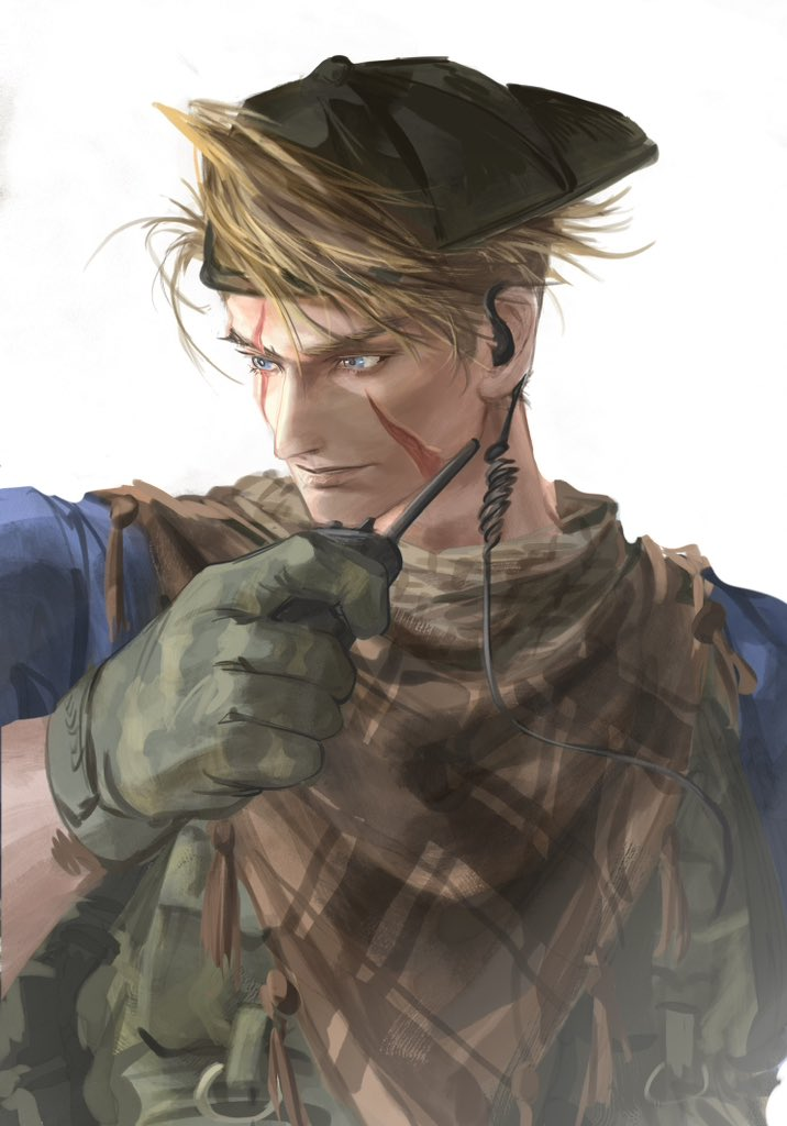 luke sullivan (street fighter and 1 more) drawn by baiyeju8