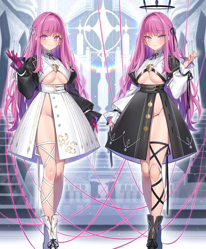mary and frankenstein (evertale) drawn by popqn