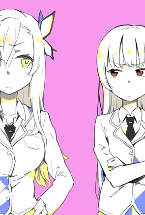 kashiwazaki sena and mikazuki yozora (boku wa tomodachi ga sukunai) drawn by itachi_(3dt)