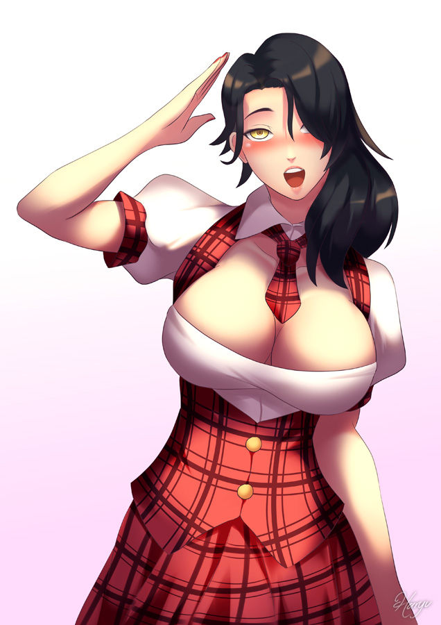 cinder fall (rwby) drawn by hadant