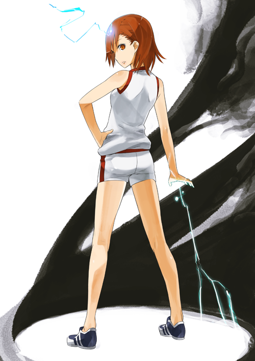 misaka mikoto (toaru majutsu no index and 2 more) drawn by gajuumaru