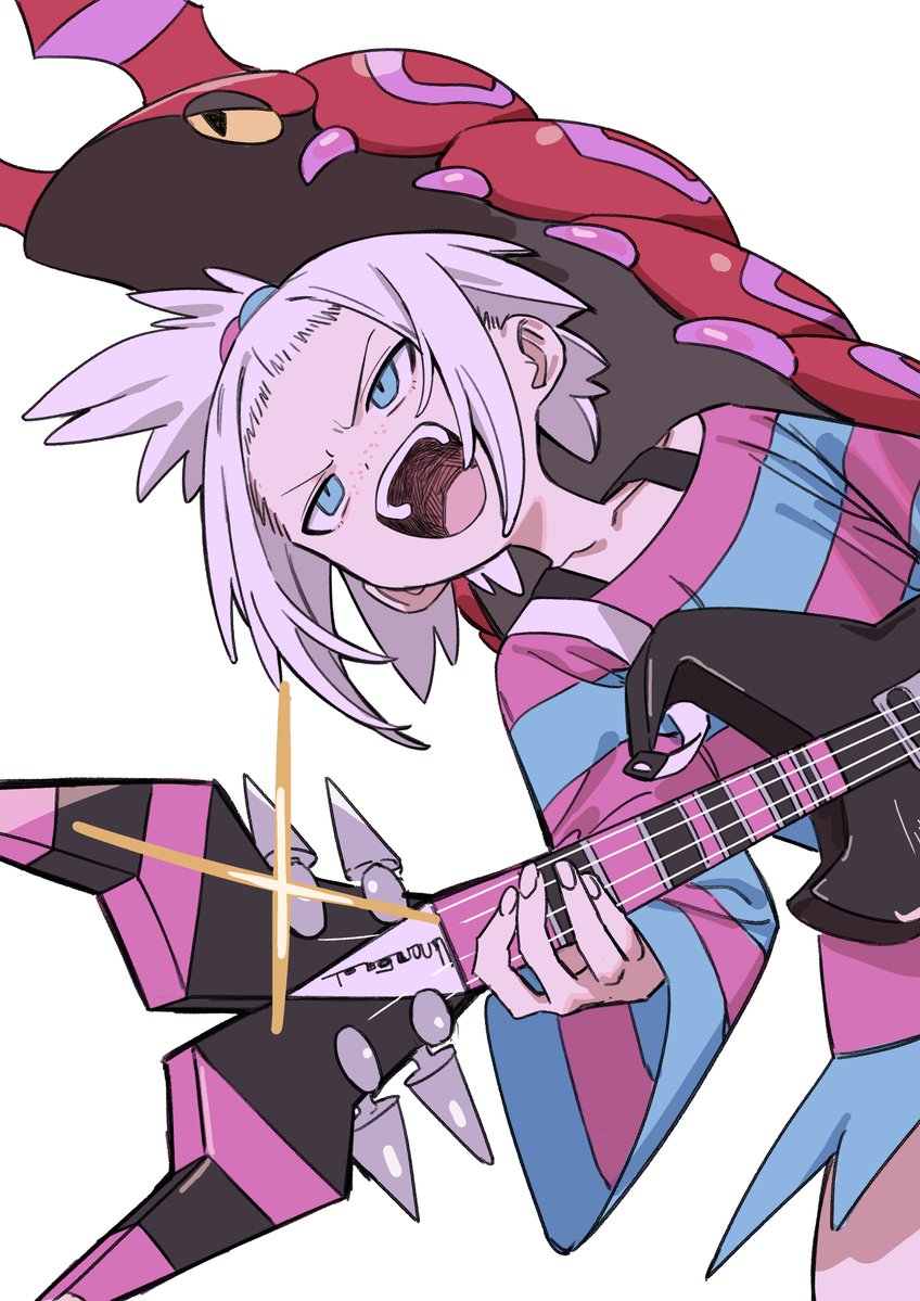 roxie and scolipede (pokemon and 1 more) drawn by haruyuki_(gffewuoutgblubh)