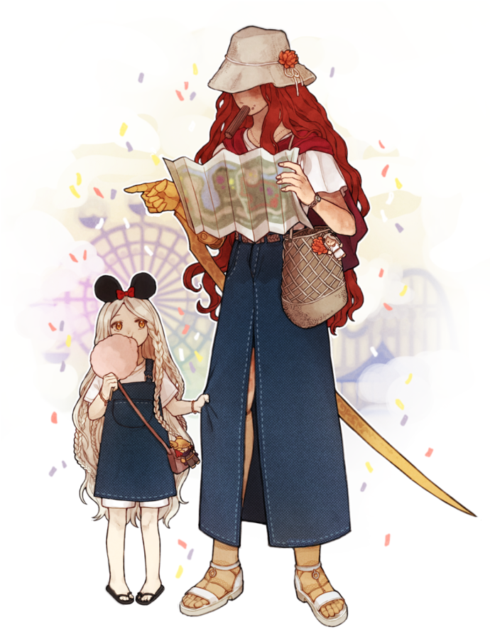 malenia blade of miquella and miquella (elden ring and 1 more) drawn by donar0217