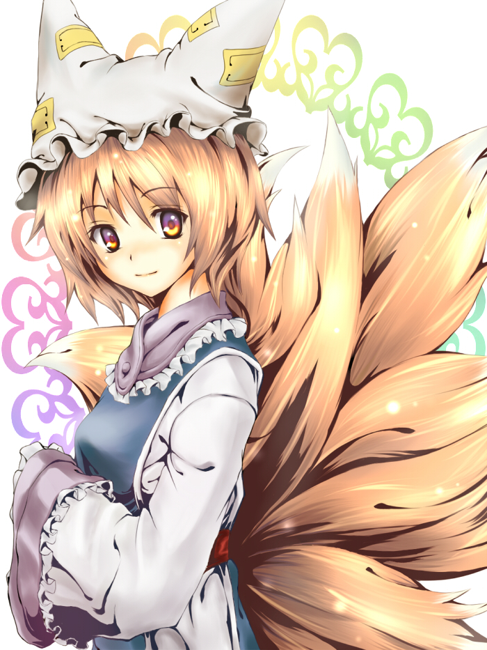yakumo ran (touhou) drawn by chaigidhiell