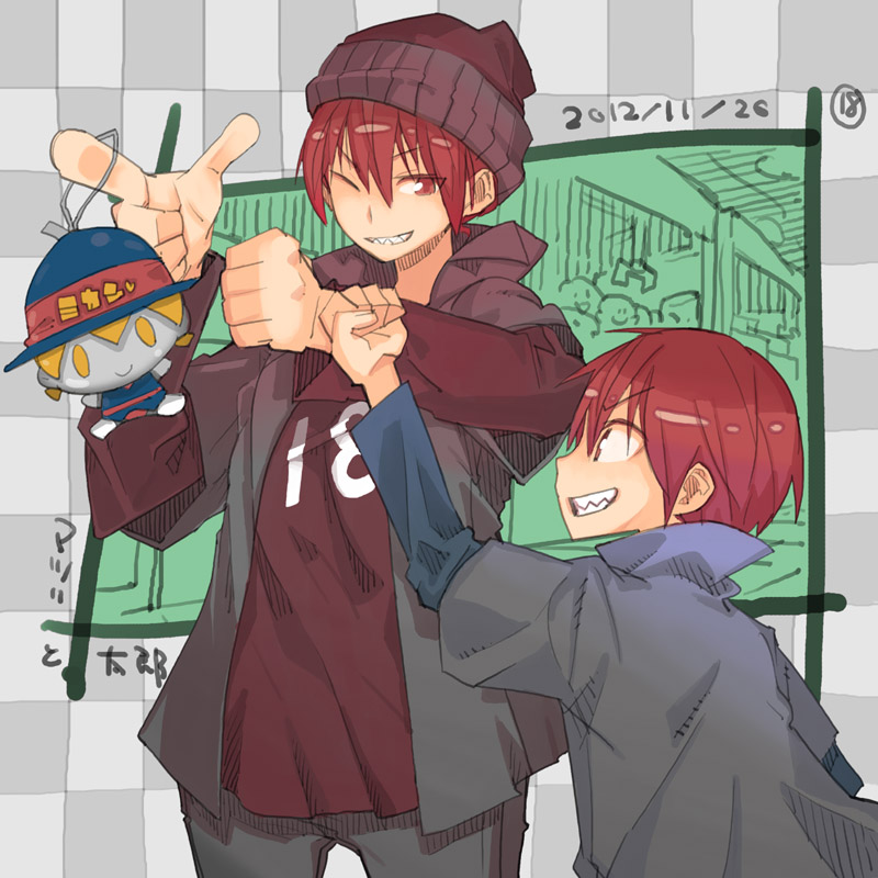 matsuri and tarou (original) drawn by takayama_toshinori