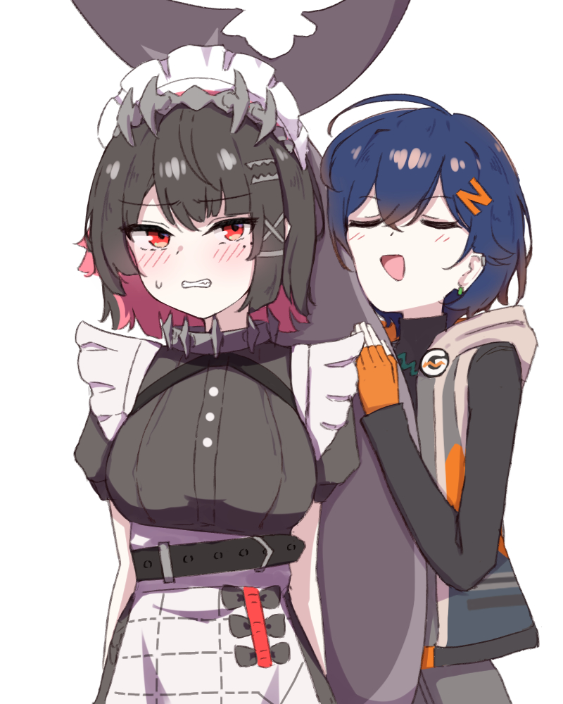 ellen joe and belle (zenless zone zero) drawn by chirun0