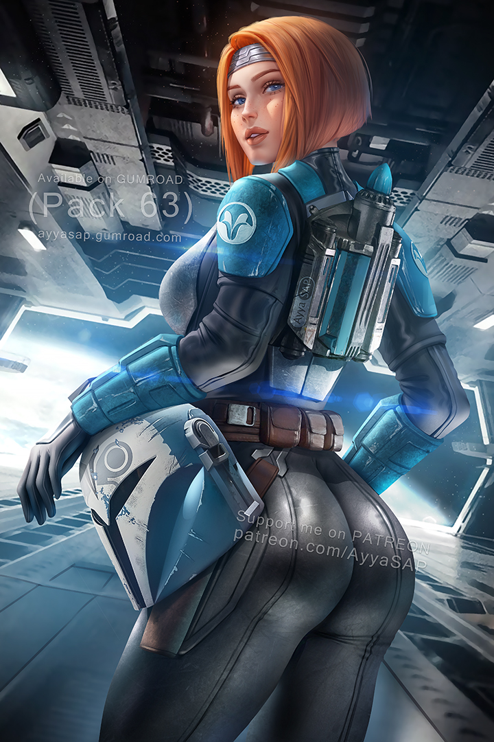 bo-katan kryze (star wars) drawn by ayya_sap