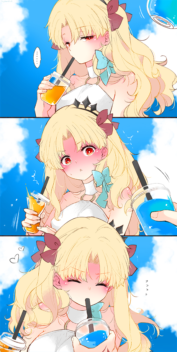 ereshkigal and space ereshkigal (fate and 1 more) drawn by azumi_(myameco)