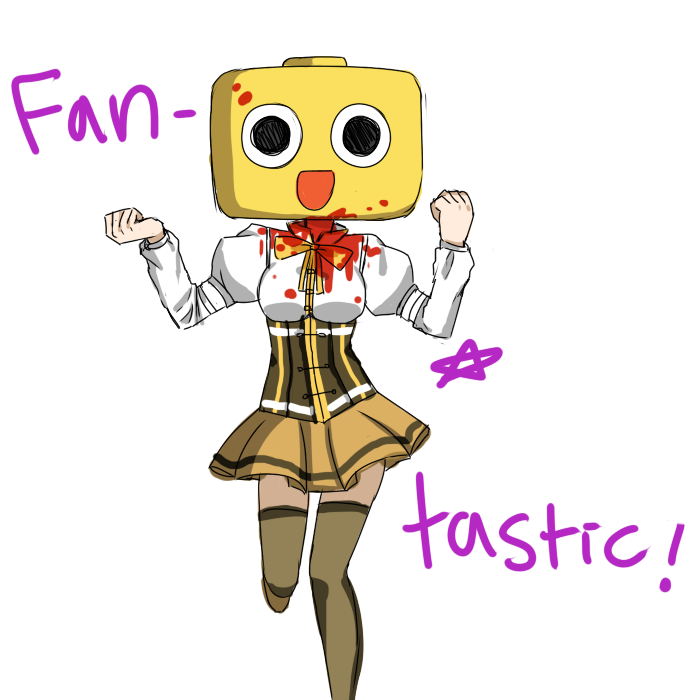 tomoe mami and servbot (mahou shoujo madoka magica and 3 more)