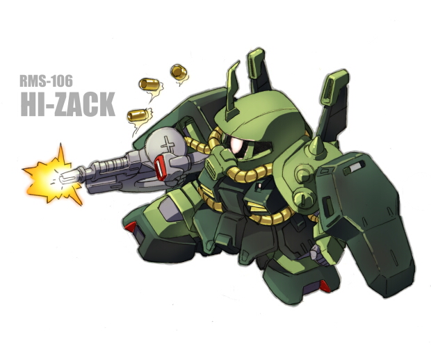 hizack (gundam and 2 more) drawn by take_tonbo