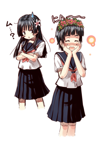 saten ruiko and uiharu kazari (toaru majutsu no index and 1 more) drawn by kouji_(campus_life)