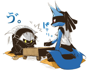 lucario and meta knight (pokemon and 2 more)