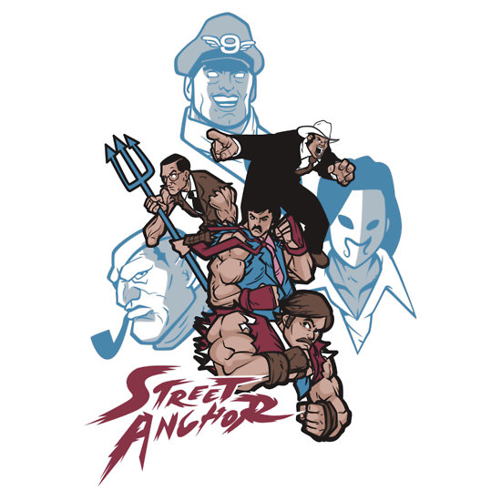 m. bison, sagat, and vega (street fighter and 2 more) drawn by nik_holmes