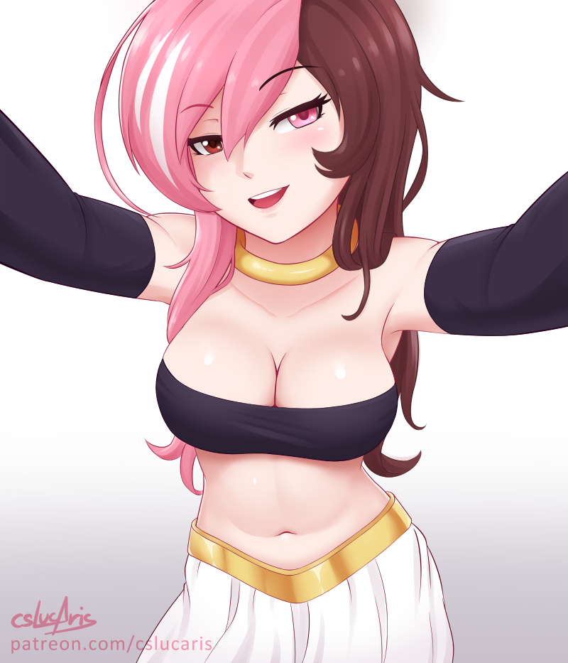 android 21, neopolitan, and majin android 21 (dragon ball and 2 more) drawn by cslucaris