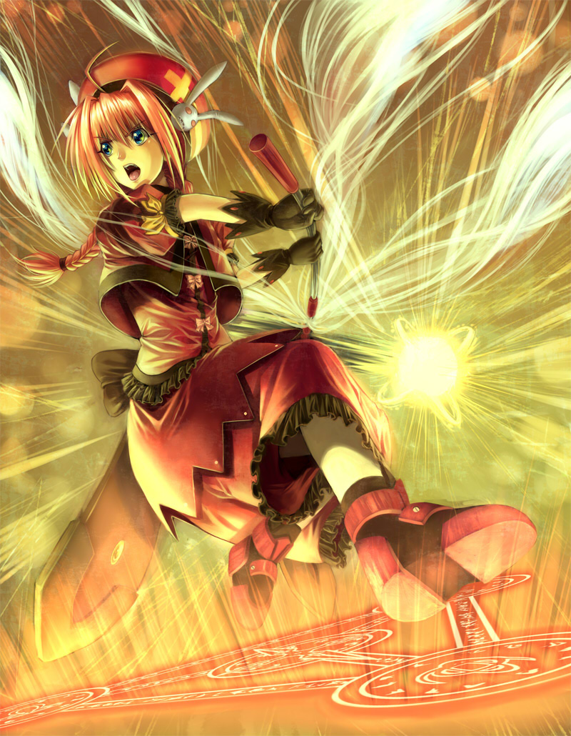 vita and graf eisen (lyrical nanoha and 2 more) drawn by kitiroku