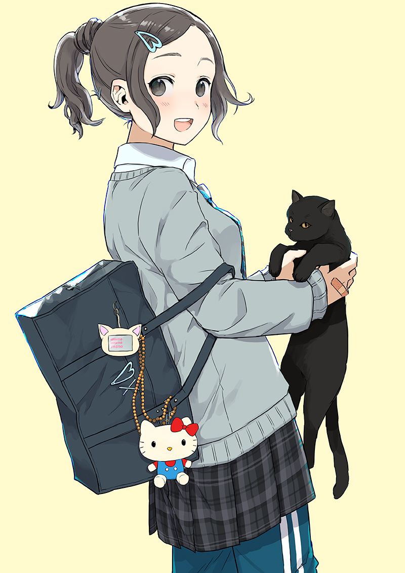hello kitty (original and 2 more) drawn by morifumi
