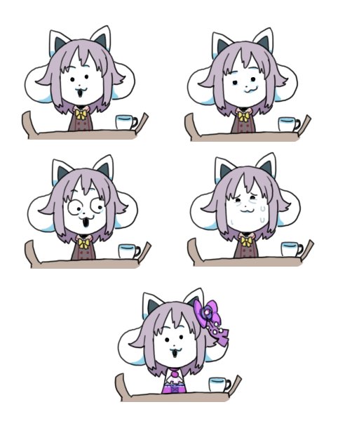 koshimizu sachiko and temmie (idolmaster and 3 more) drawn by cterminus