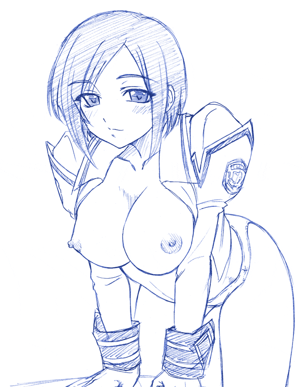 kashiwagi haruko (muv-luv) drawn by misnon_the_great