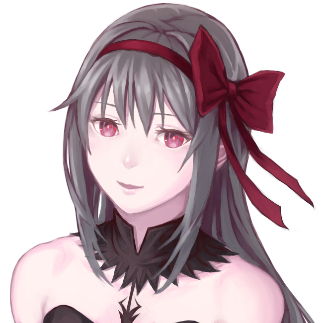 akemi homura and akuma homura (mahou shoujo madoka magica and 1 more) drawn by mstm