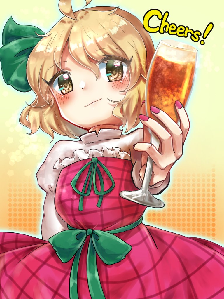 beerko (akihabara beer fair) drawn by s_sya_rin