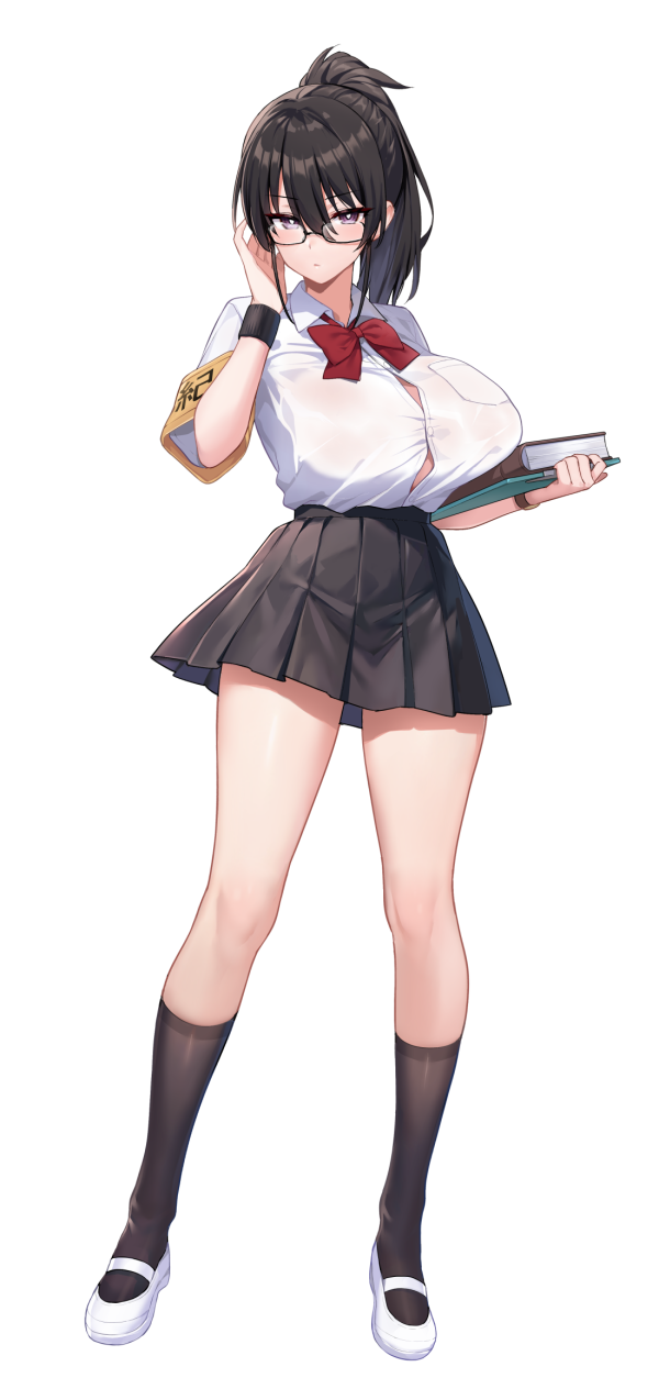 kazama ritsuko (original) drawn by try_(lsc)