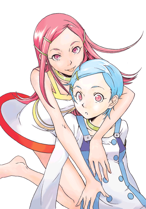 eureka and anemone (eureka seven)
