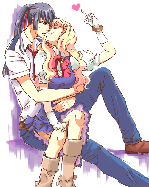 sheryl nome and saotome alto (macross and 1 more) drawn by miyabi_h46