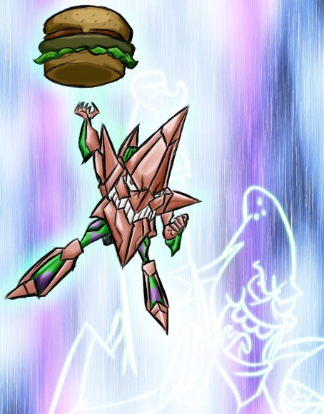 kittan bachika, patrick star, and king kittan (tengen toppa gurren lagann and 1 more)