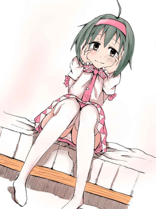 kohinata miho (idolmaster and 1 more) drawn by raikou_(gotaishu)