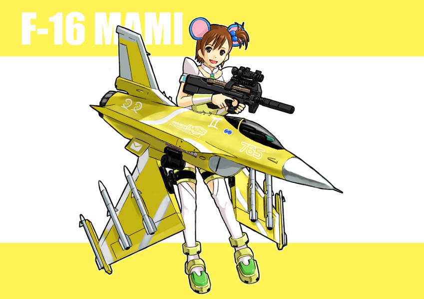 futami mami (idolmaster and 3 more) drawn by ganzyu_i