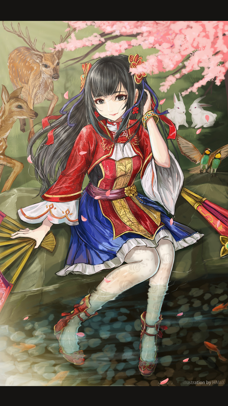 da qiao (shin sangoku musou and 1 more) drawn by hmax