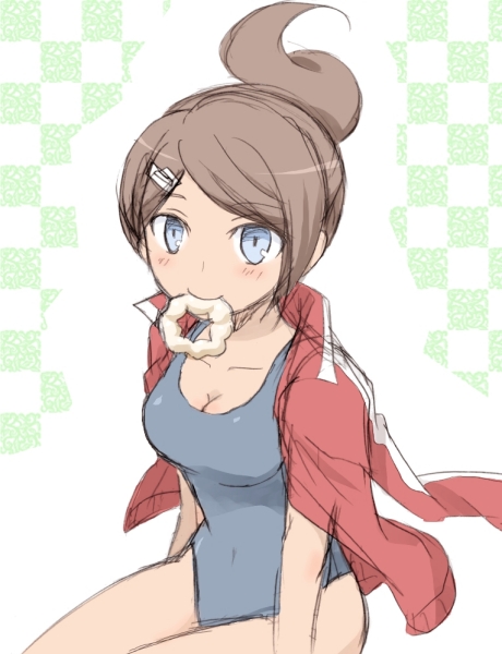 asahina aoi (danganronpa and 1 more) drawn by nanasaki