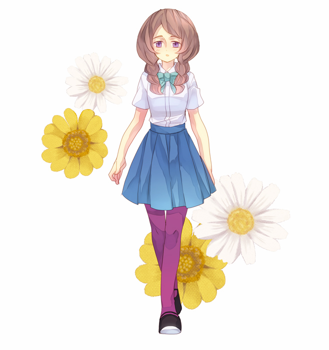 yamana akane (inazuma eleven and 1 more) drawn by mayo.