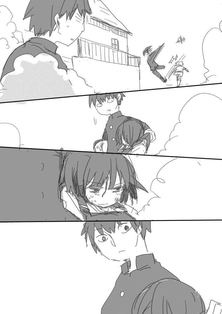 fubuki, saitama, genos, onsoku no sonic, and yamazaru (one-punch man) drawn by una_(mazinger)