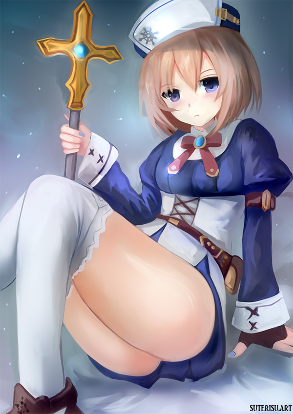 blanc (neptune and 1 more) drawn by suterisu
