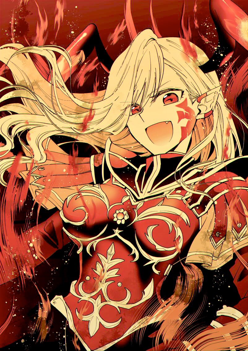 nero claudius and queen draco (fate and 1 more) drawn by rakuji_tarahi